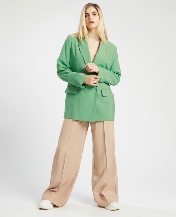Veste blazer oversize vert olive - Pimkie