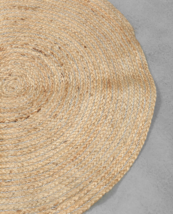 Tapis rond beige - Pimkie