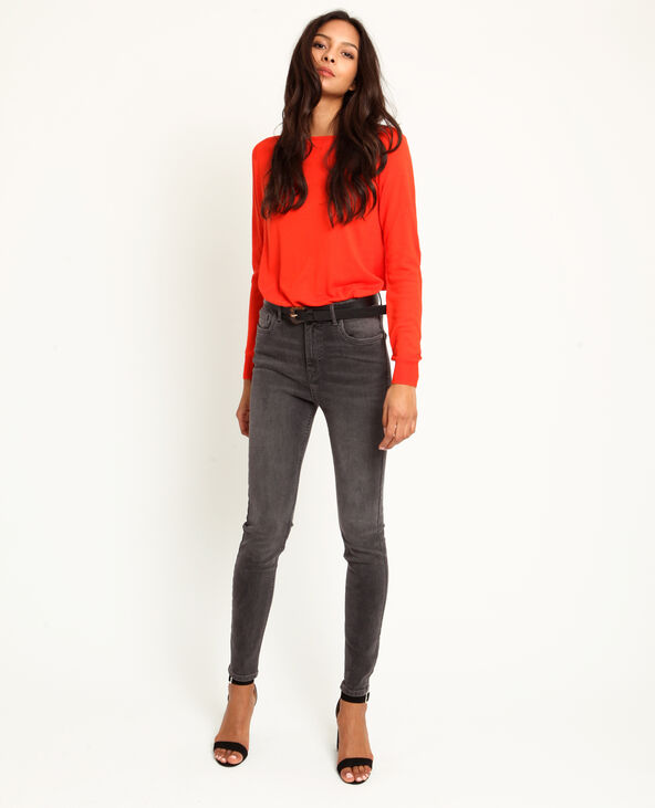Pull fin orange - Pimkie