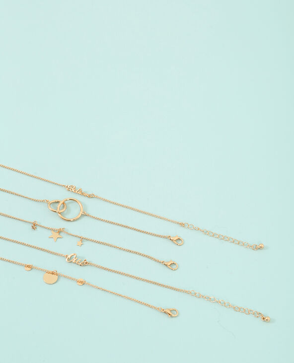 Bracelets fins doré - Pimkie
