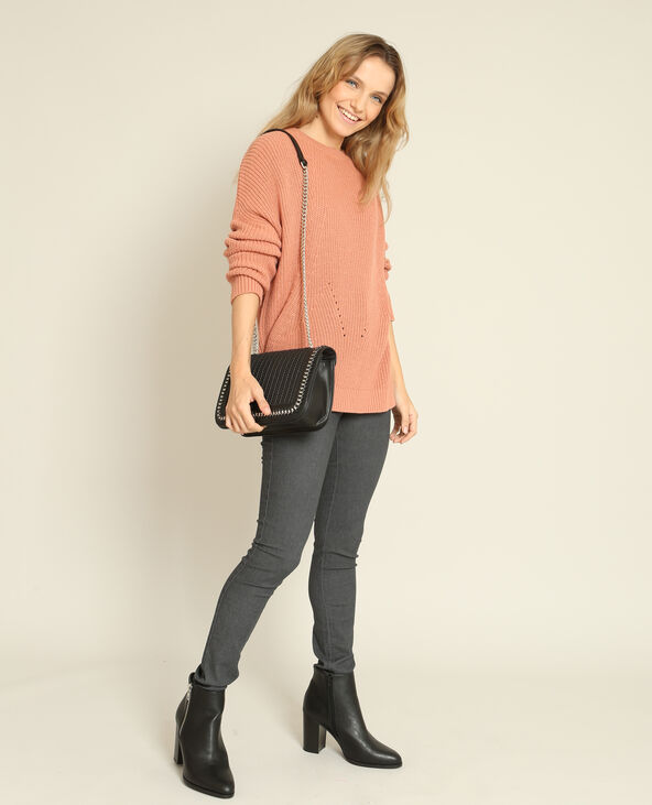 Pull basique vieux rose - Pimkie