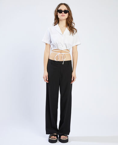 Chemisier court blanc - Pimkie