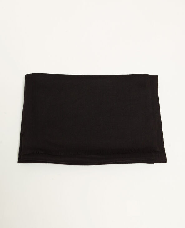 Foulard uni noir - Pimkie