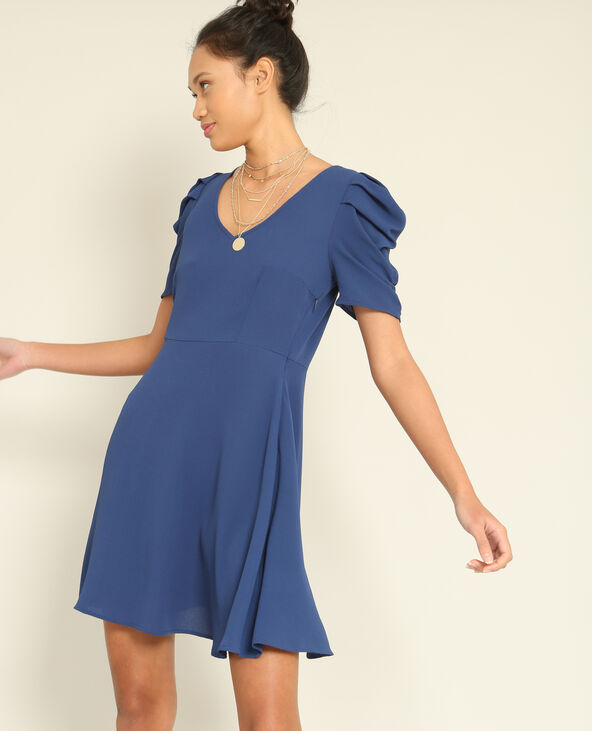Robe fluide bleu marine - Pimkie