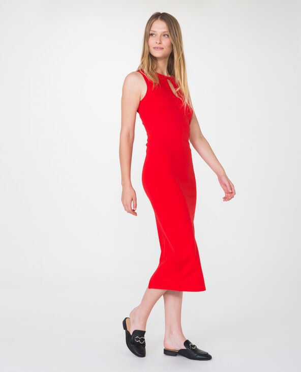Robe longue rouge pimkie online