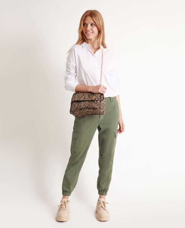 Pantalon cargo taupe - Pimkie