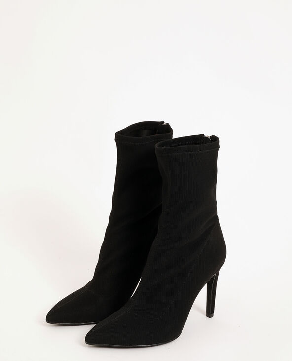 Mi-bottes pointues noir - Pimkie