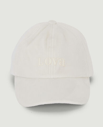 Casquette velours ras écru - Pimkie