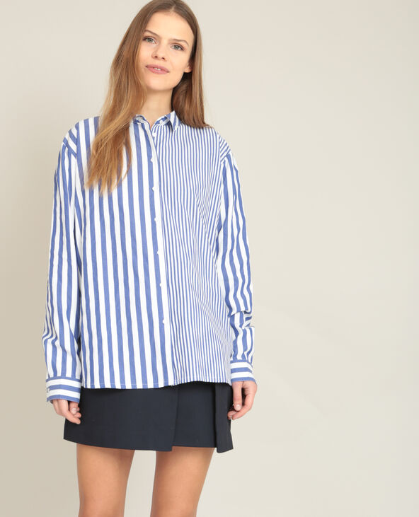 Chemise à rayures blanc - Pimkie