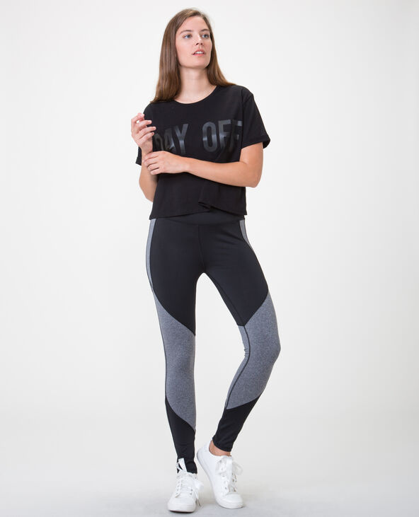 Legging de sport noir - Pimkie