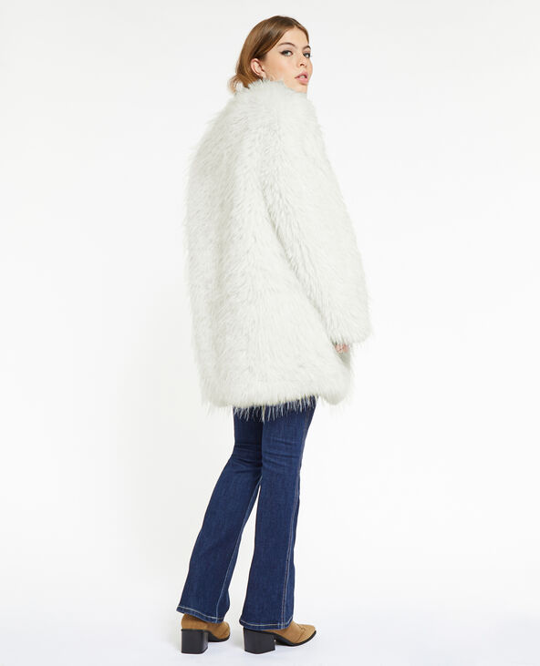 Manteau en fausse fourrure Pimkie