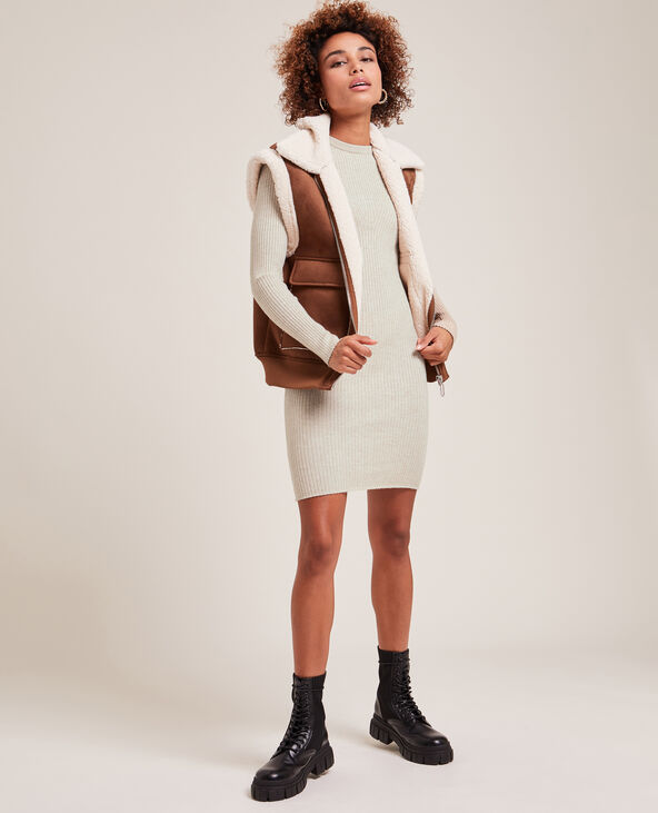 Robe hotsell pull maille