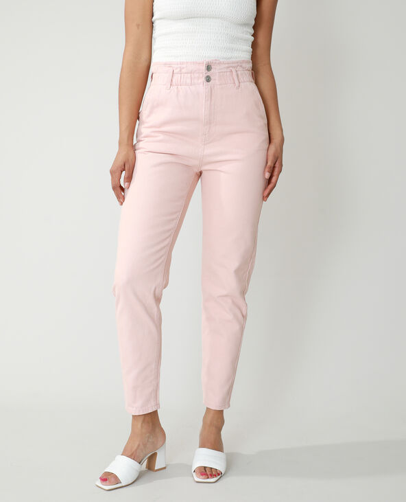 Jean mom high waist lilas - Pimkie