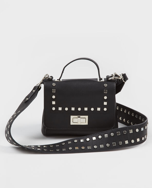 Petit sac clouté noir - Pimkie