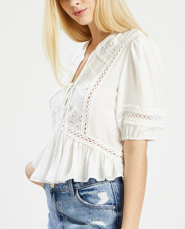 Blouse dentelle