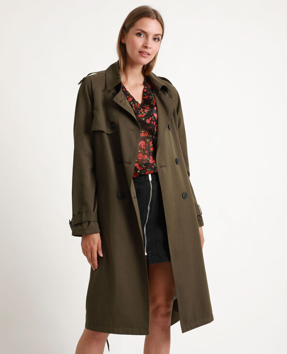 Trench vert foncé - Pimkie