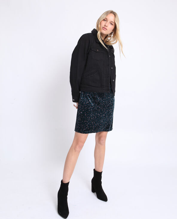 Robe léopard vert foncé - Pimkie