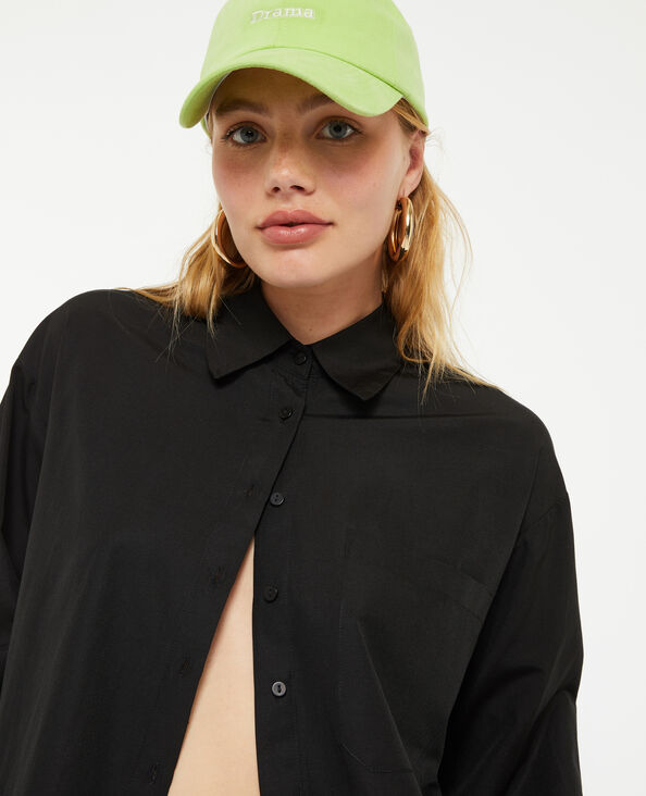 Chemise manches longues noir - Pimkie
