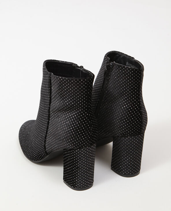 Bottines à strass noir - Pimkie