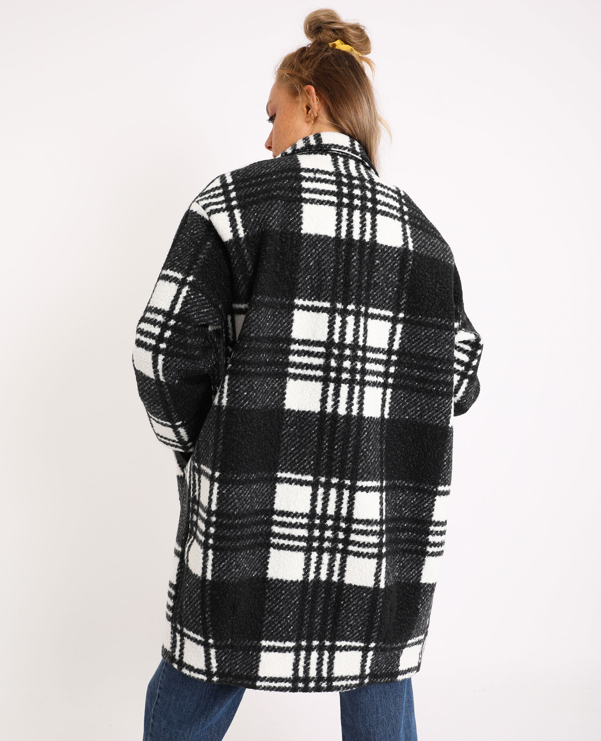 Manteau a carreaux