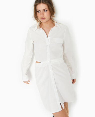 Robe blanche elegante cache c ur boheme ou sexy Pimkie Pimkie