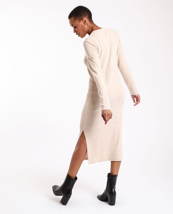 Robe longue beige - Pimkie