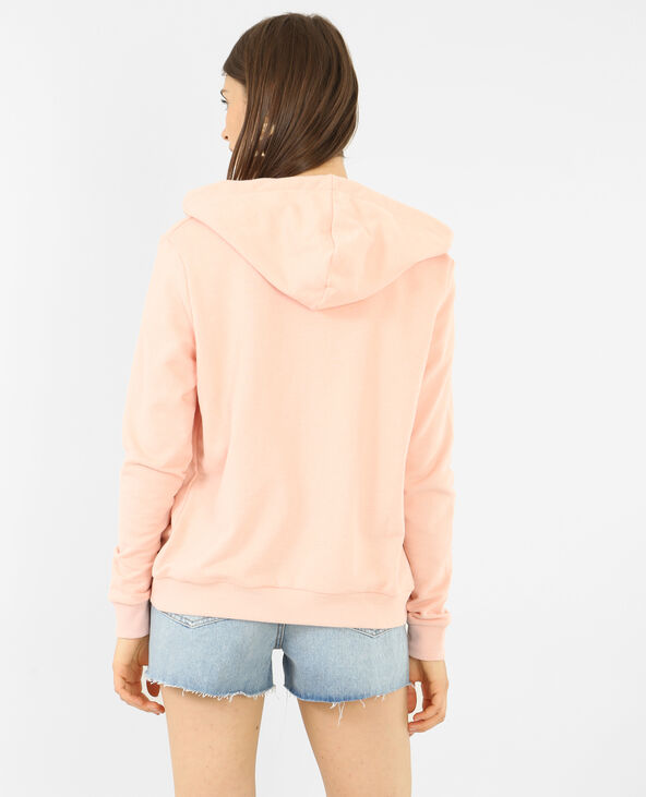 Gilet à capuche rose clair - Pimkie