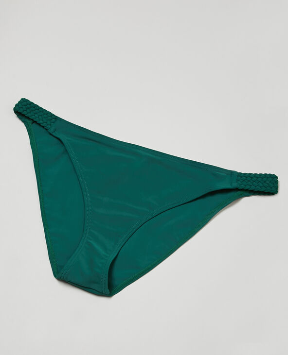 Bas de maillot de bain vert Pimkie