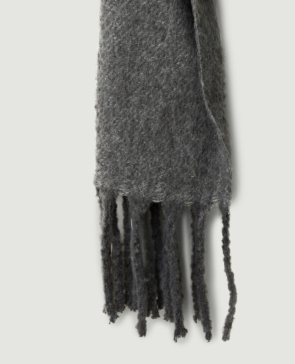 Echarpe XXL gris foncé - Pimkie