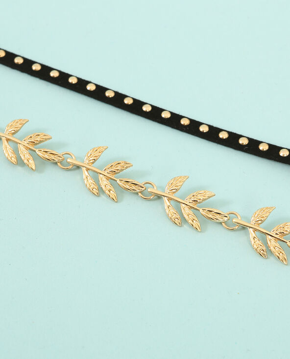 Colliers choker doré - Pimkie