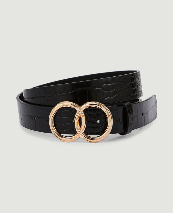 Ceinture avec deux cercles cheap