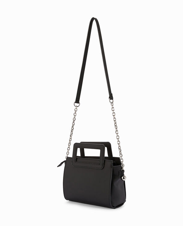 Sac boxy effet cuir mat noir - Pimkie