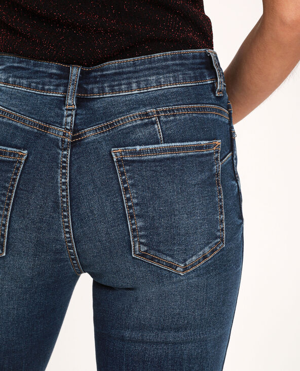 Jean push up mid waist bleu marine - Pimkie