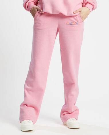 Pantalon de jogging bas droits rose - Pimkie