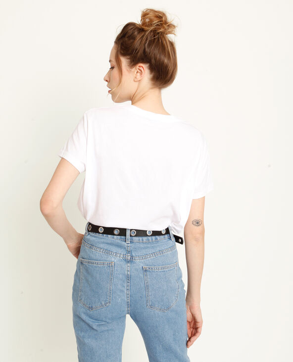 T-shirt Ciao Ciao blanc - Pimkie