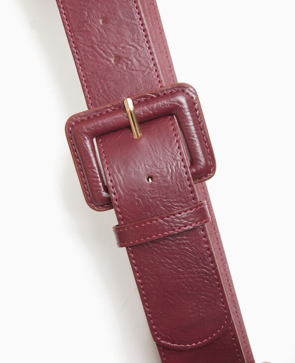 Ceinture Femme Cuir Large Noire Pimkie