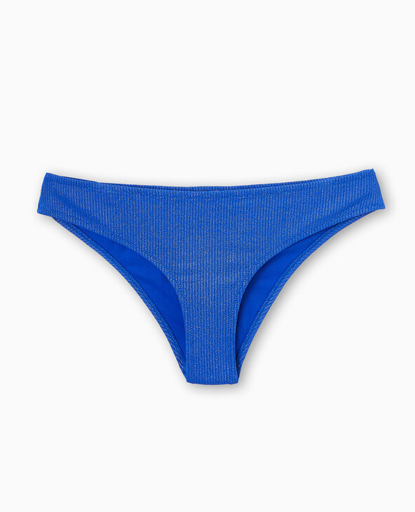 Bas de maillot de bain culotte bleu électrique - Pimkie