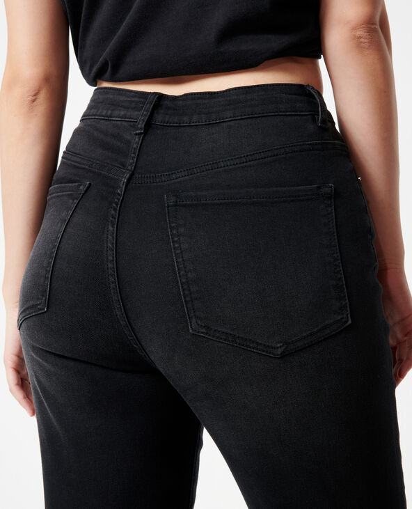 Jean flare cropped noir - Pimkie