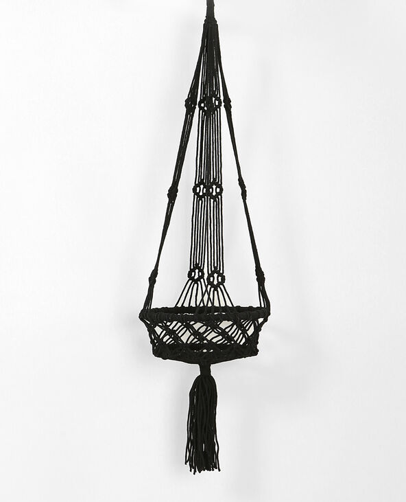 Suspension macramé noir - Pimkie