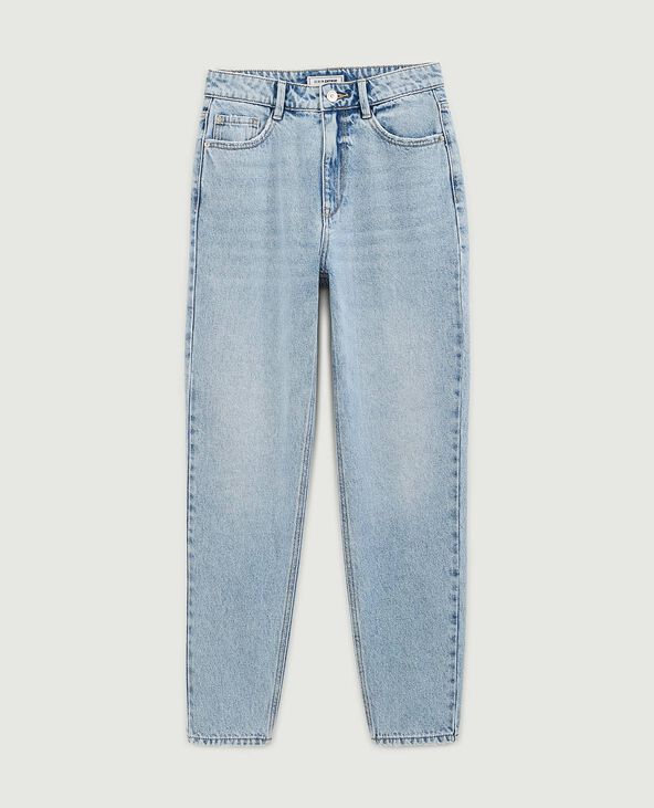 Jean mom taille haute bleu - Pimkie