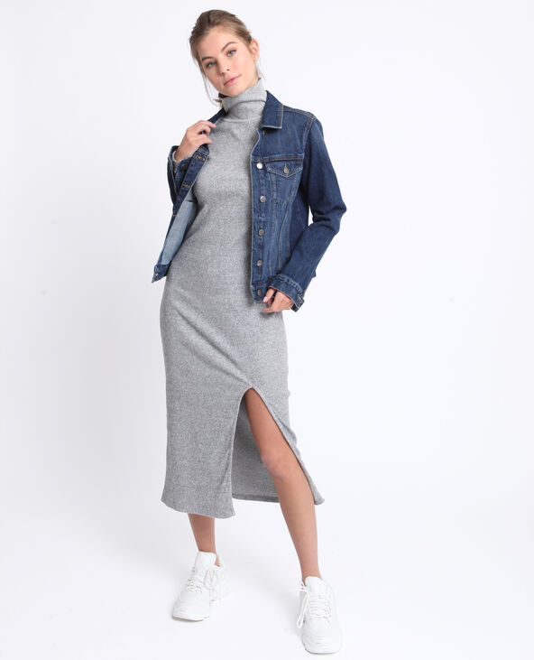 Veste en jean bleu foncé - Pimkie