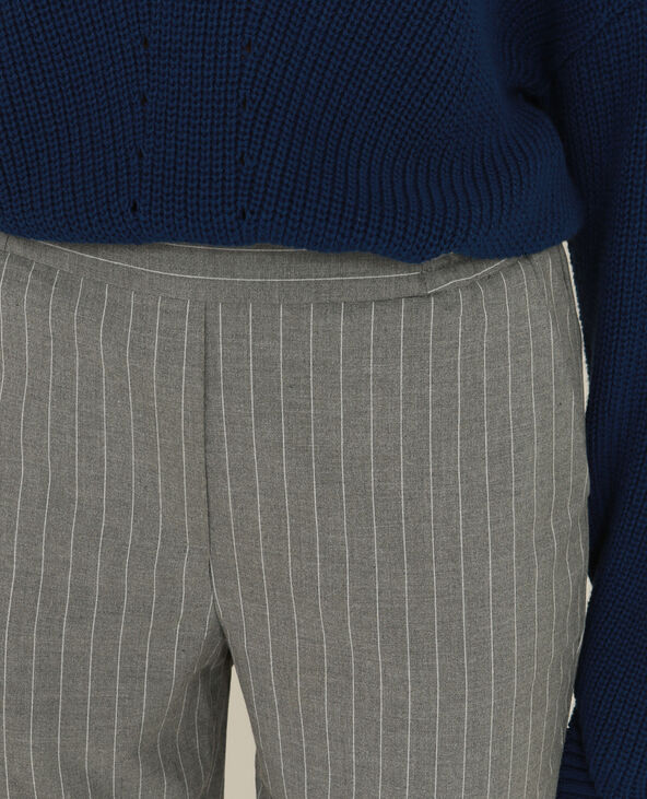 Pantalon city gris chiné - Pimkie