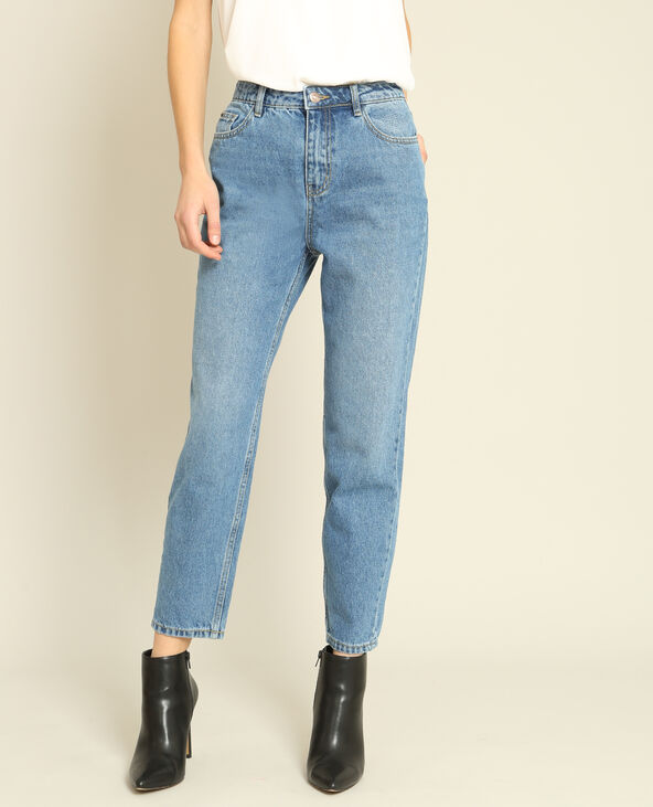 Jean mom taille haute pimkie top