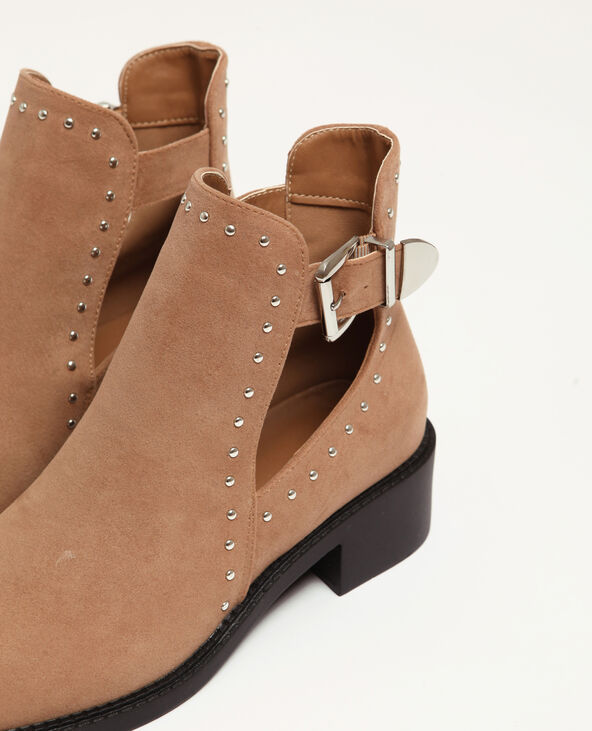Boots ajourées beige - Pimkie