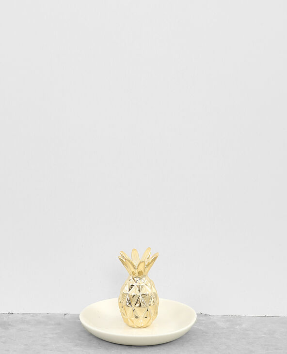 Petit vide-poches ananas doré - Pimkie