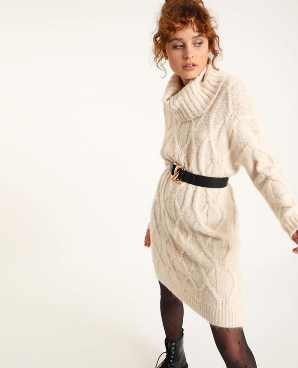Pimkie robe pull beige outlet