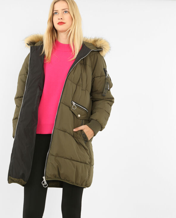 Doudoune on sale longue verte