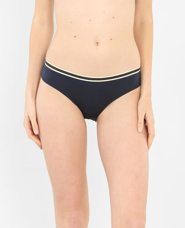 Culotte liseré sport bleu marine - Pimkie