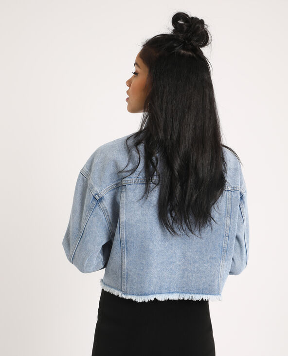 Veste en jean courte pimkie sales