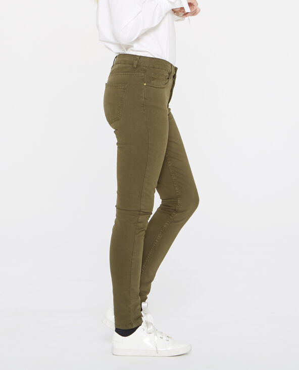 Pantalon skinny taupe - Pimkie